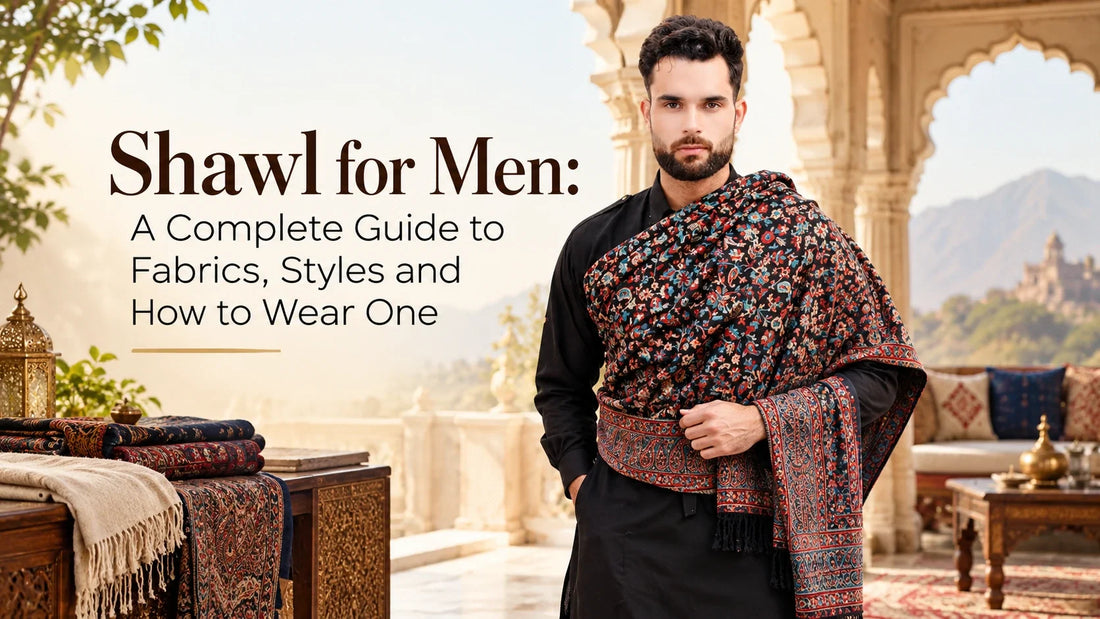 Shawl for Men: A Complete Guide to Fabrics, Styles and How to Wear One