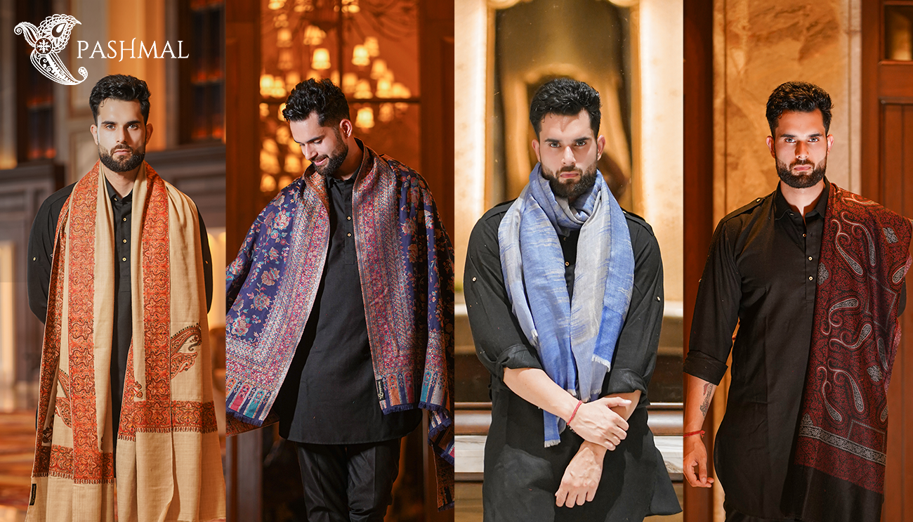 How to Style Kashmiri Shawls and Stoles for Men Pashmal