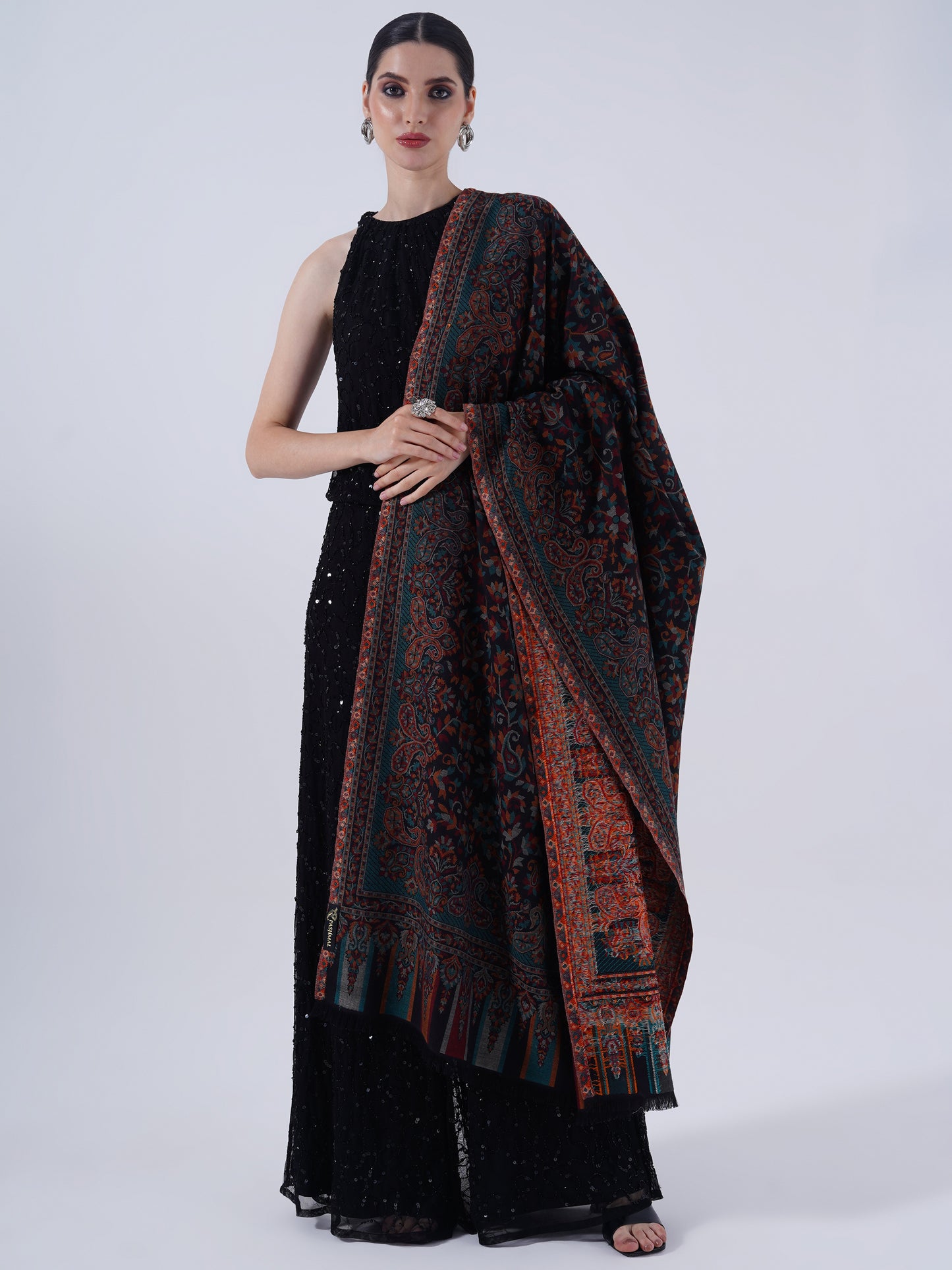 WOMEN'S TRADITIONAL POLY FINE SHAWLS