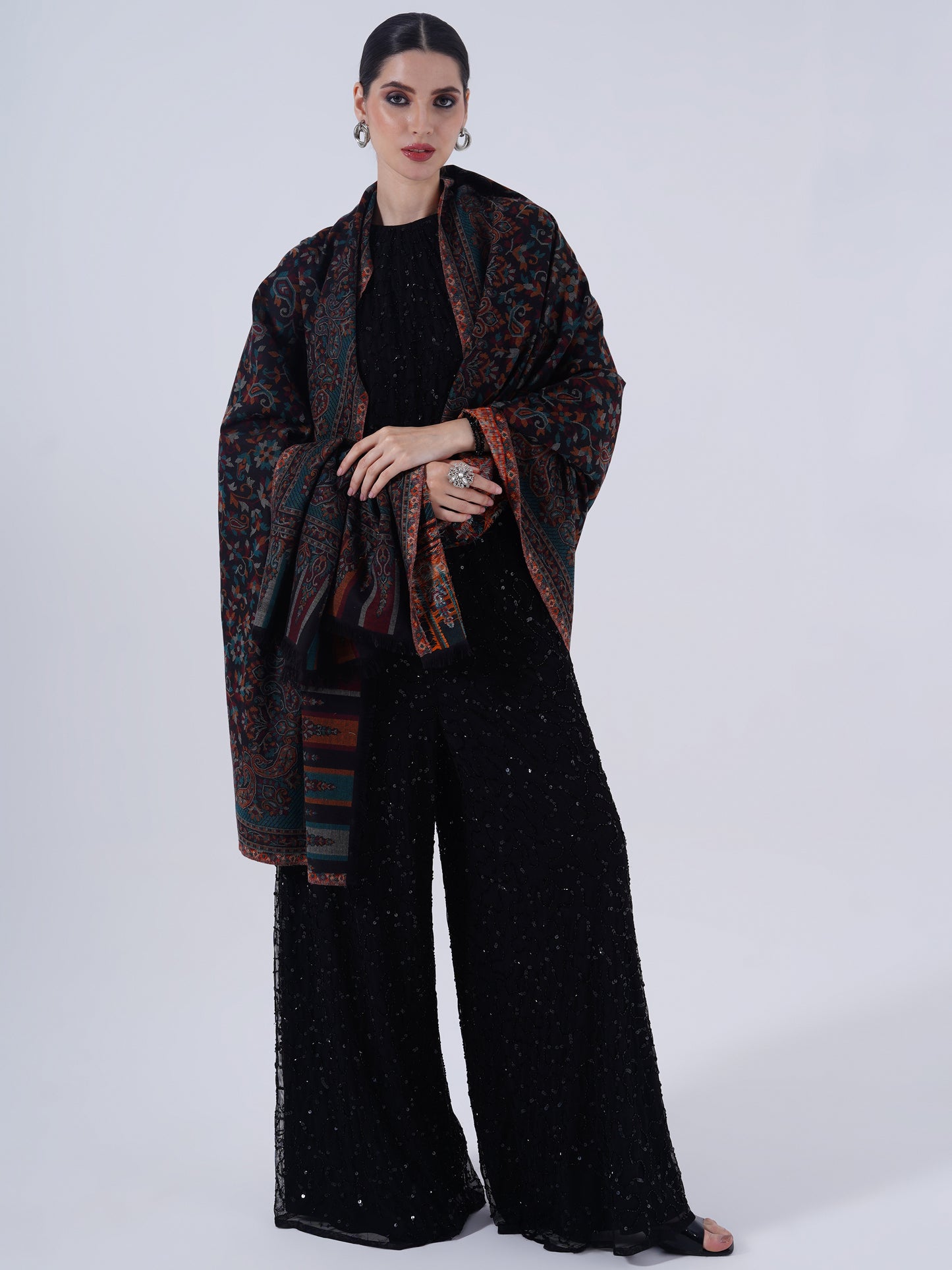 WOMEN'S POLYFINE SHAWLS SOFT & LIGHTWEIGHT
