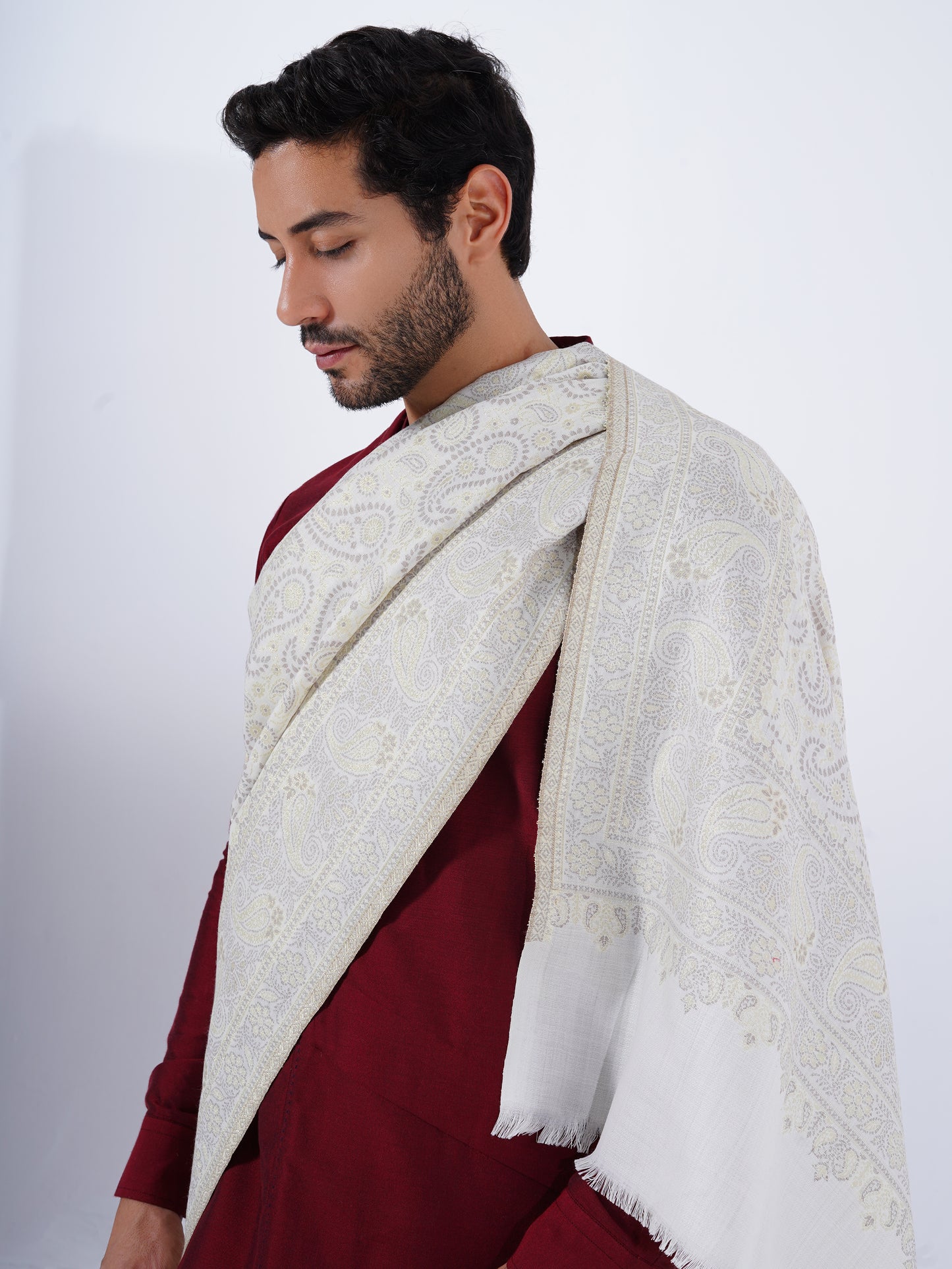 MEN'S POLY-FINE SHAWL