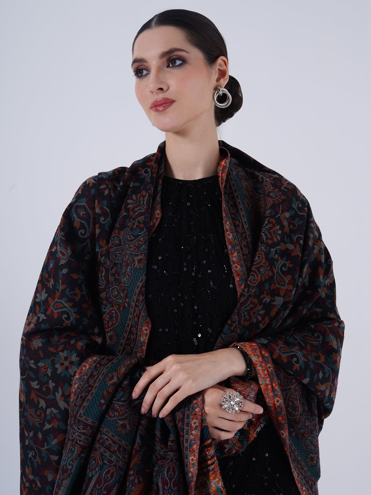 WOMEN'S POLYFINE SHAWLS SOFT & LIGHTWEIGHT