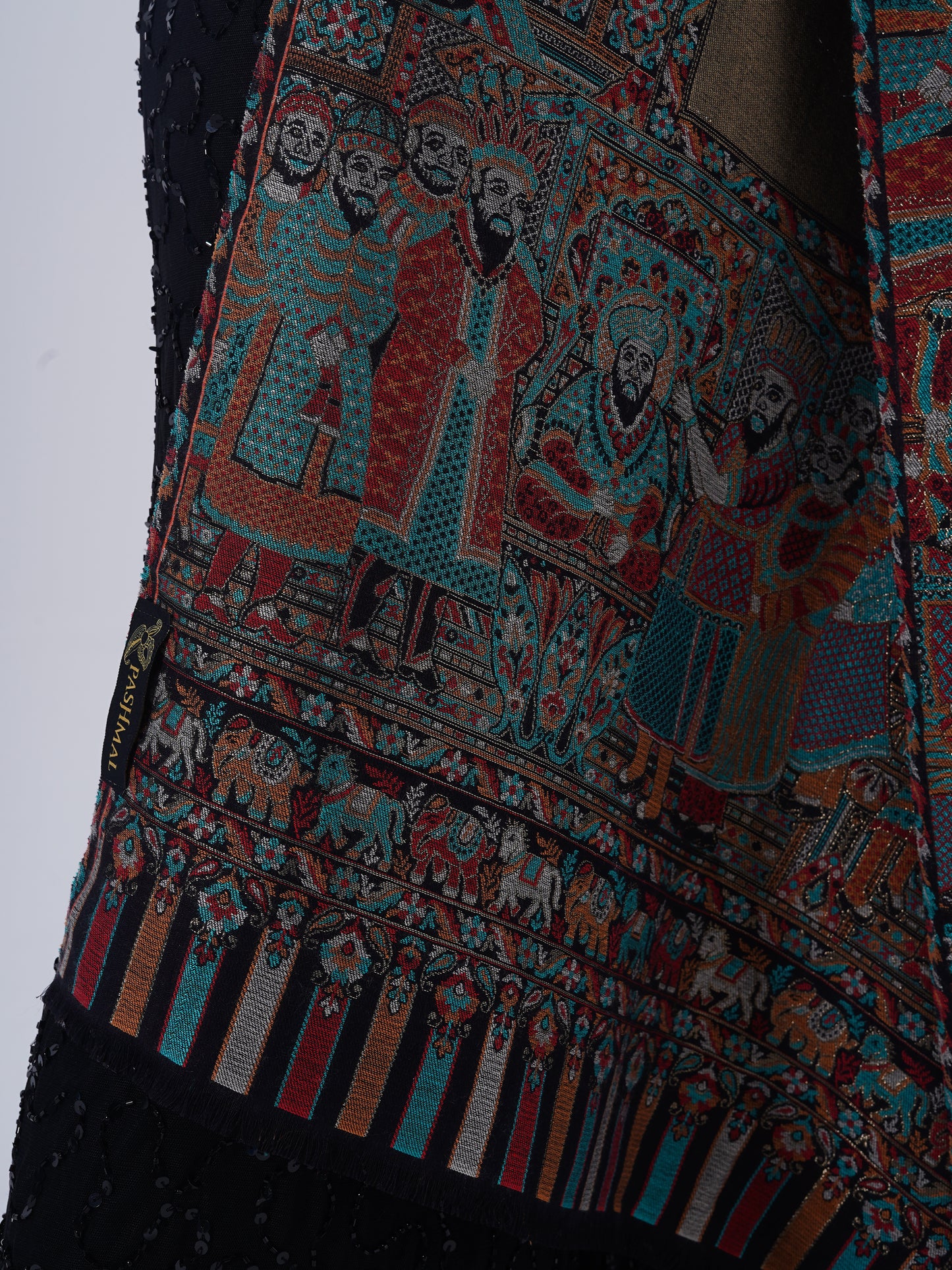 WOMEN'S COTTON WOOL BLEND SOFT AND LIGHTWEIGHT SHAWL