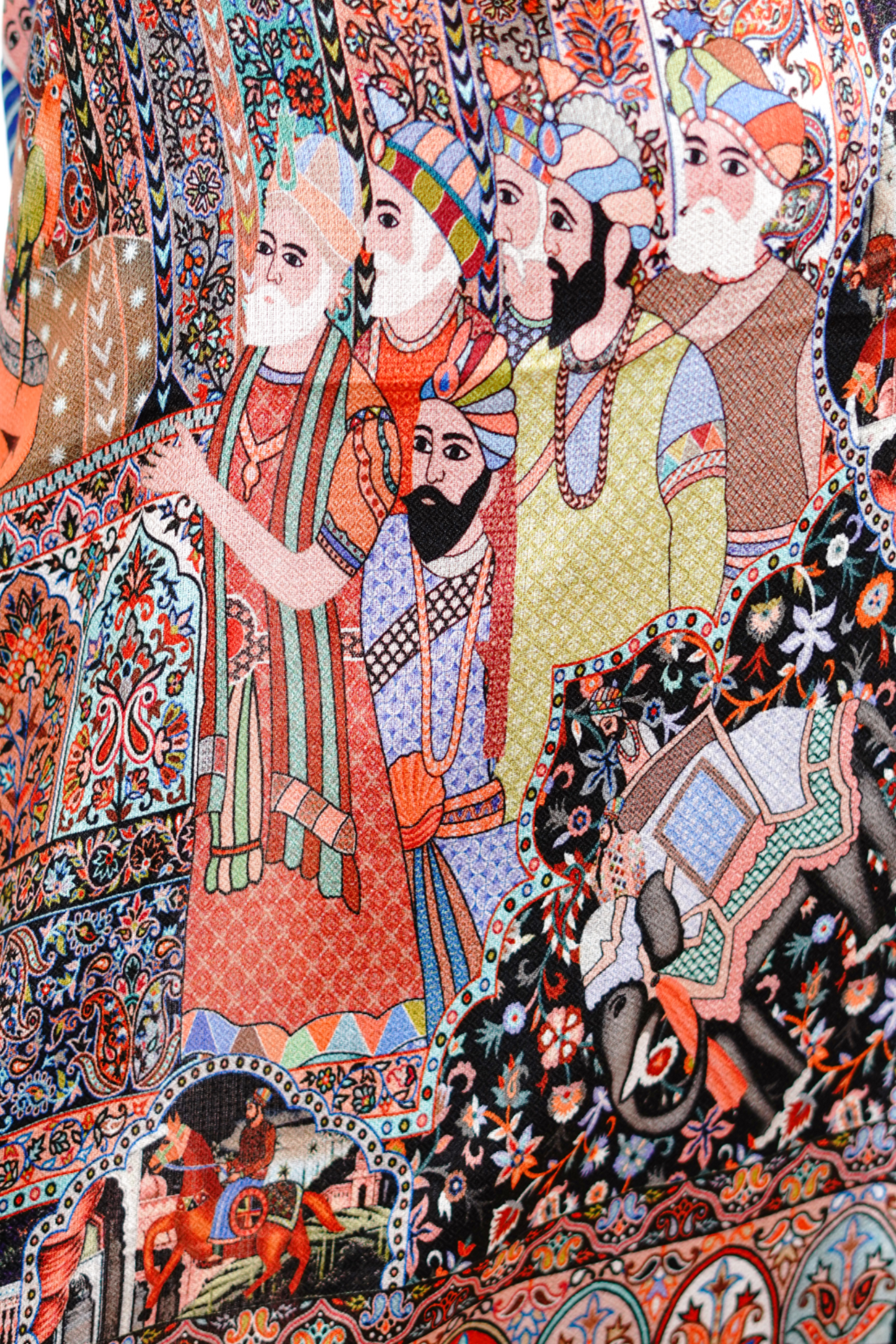 Soft Bamboo Modal Printed Stole for Women - Vintage