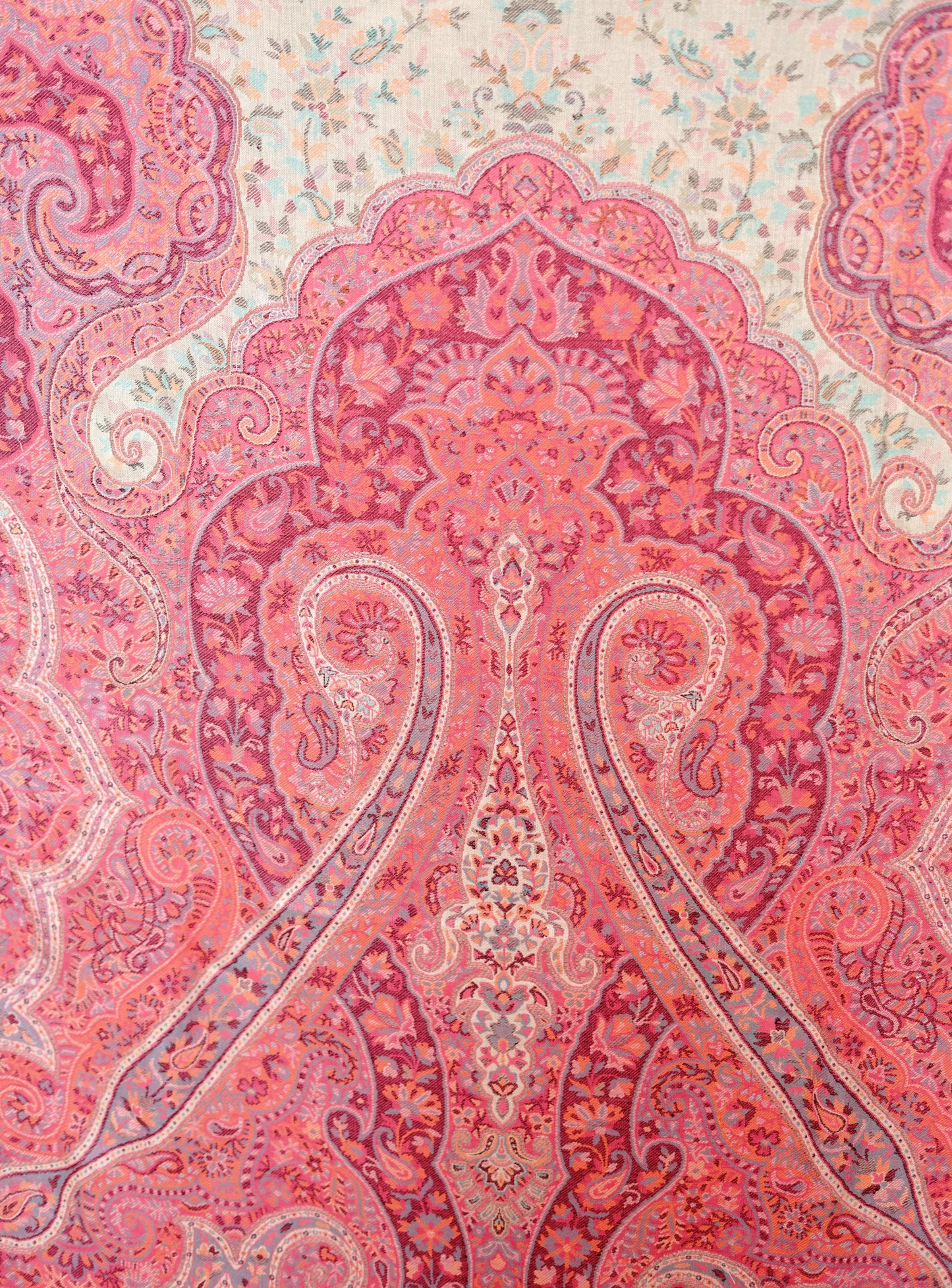 Traditional Bamboo Modal Pink Kani Shawl for Women | Full Size, Soft & Eco-friendly