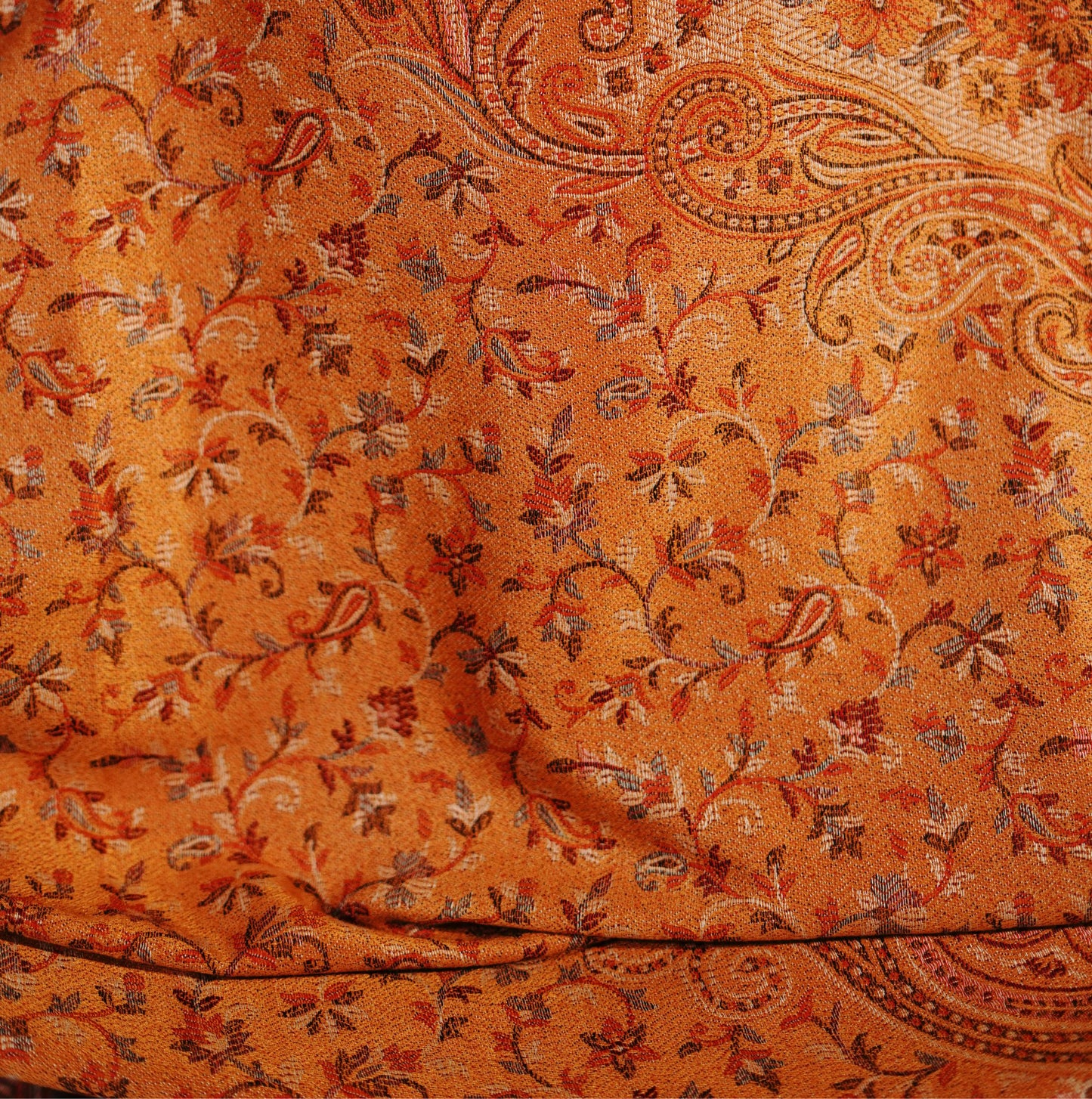 Women's Traditional Faux Pashmina Shawl- Mellow Mustard | Extra Soft & Lightweight