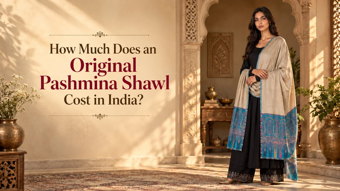 Original Pashmina Shawl Price in India: What You Should Really Pay