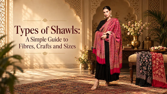 Types of Shawls: A Simple Guide to Fibres, Crafts and Sizes