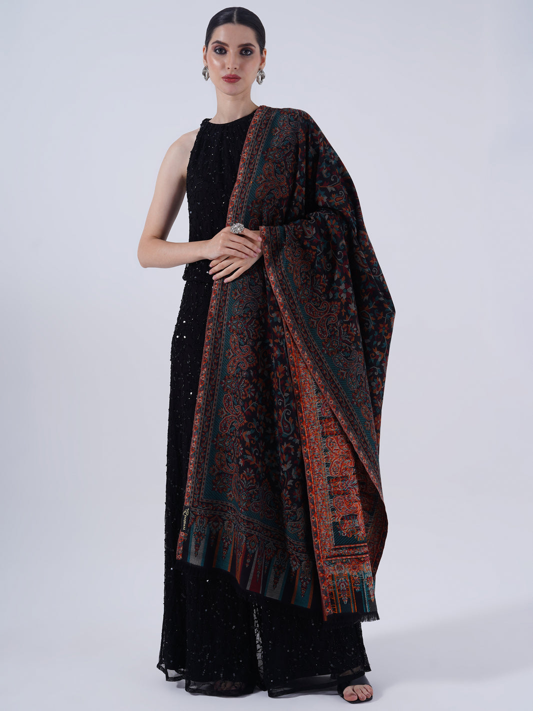WOMEN'S TRADITIONAL POLY FINE SHAWLS