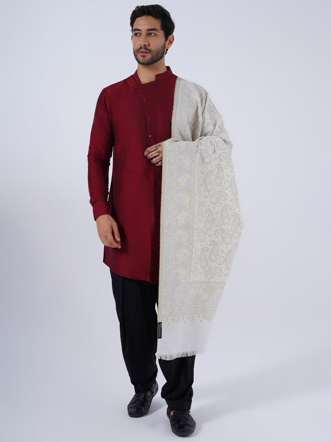 MEN'S POLY-FINE SHAWL