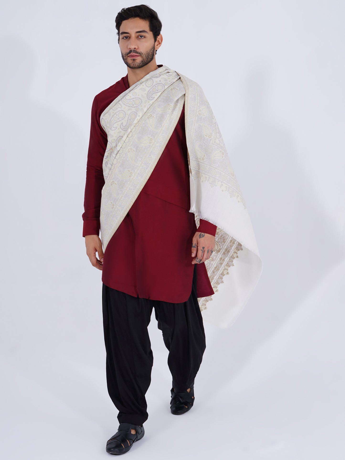 MEN'S POLY-FINE SHAWL