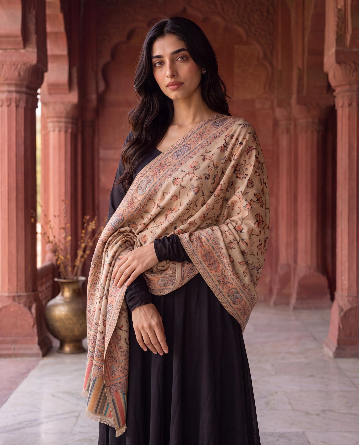 Moonlight Zari Shawl – Multilook Elegance